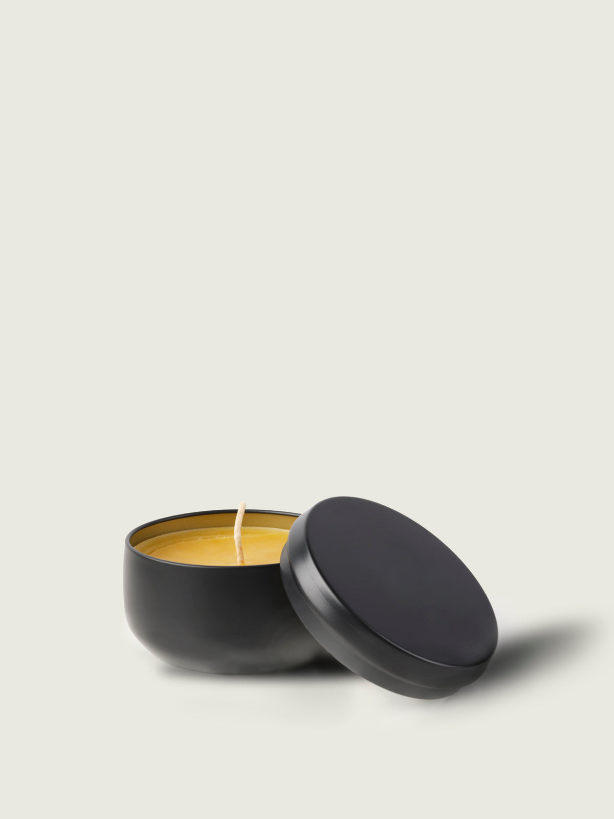 Black Tin Candle