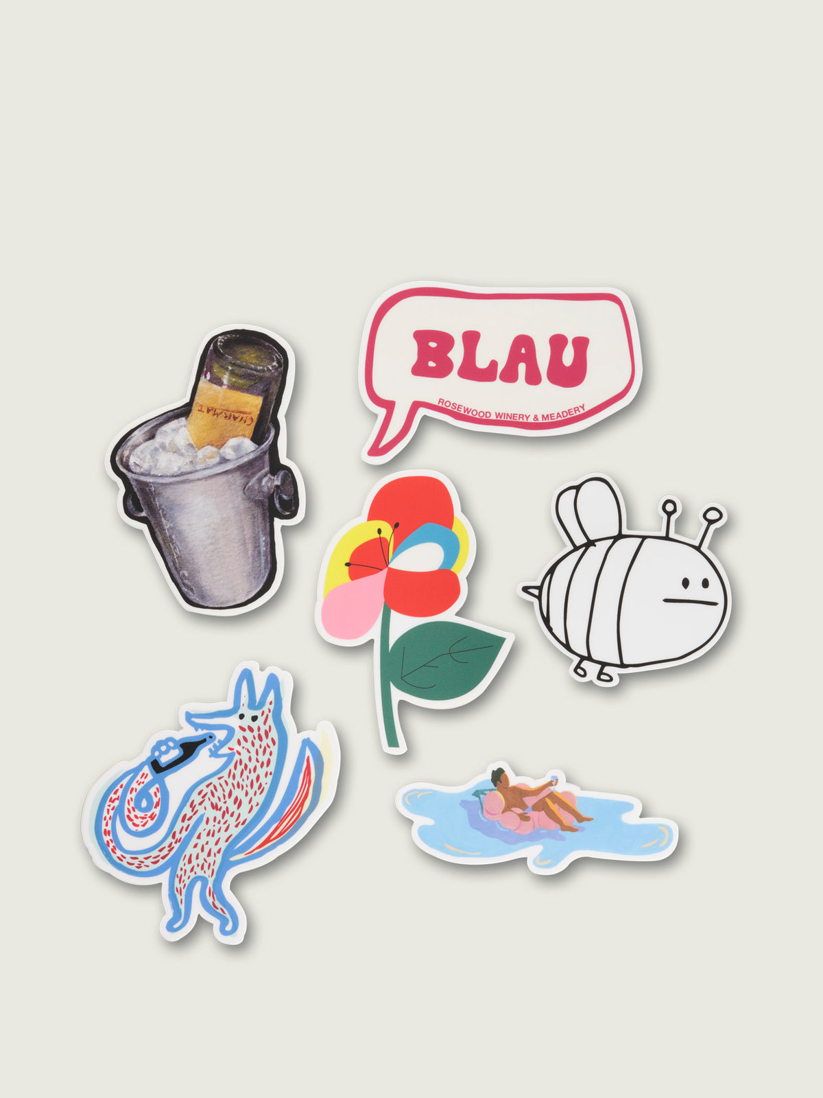 Rosewood Sticker Pack